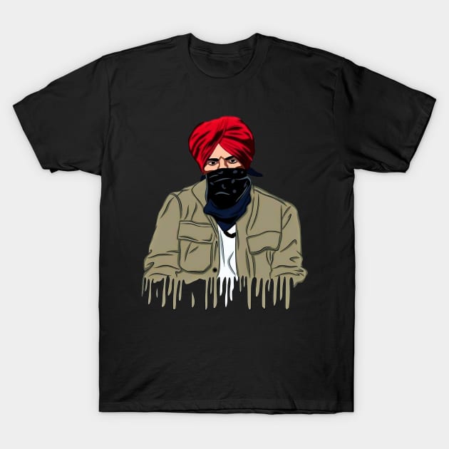 Sidhu Legend Moose T-Shirt by SIJI.MAREM